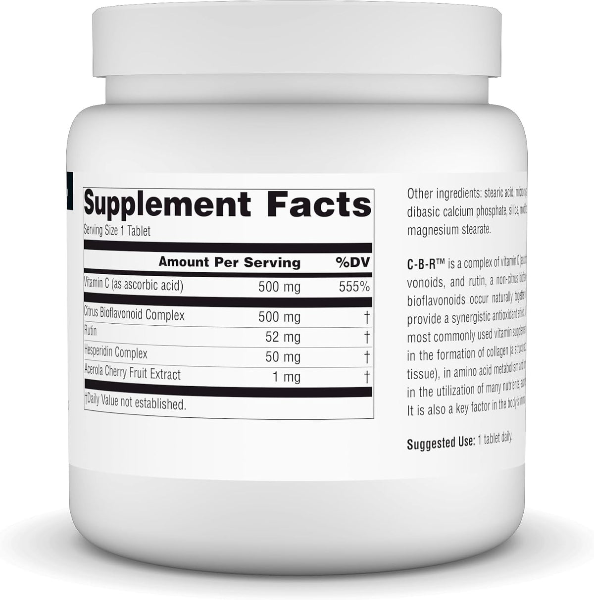 Source Naturals C-B-R – Vitamin C & Bioflavonoid Complex – 500 Tablets - görsel 2