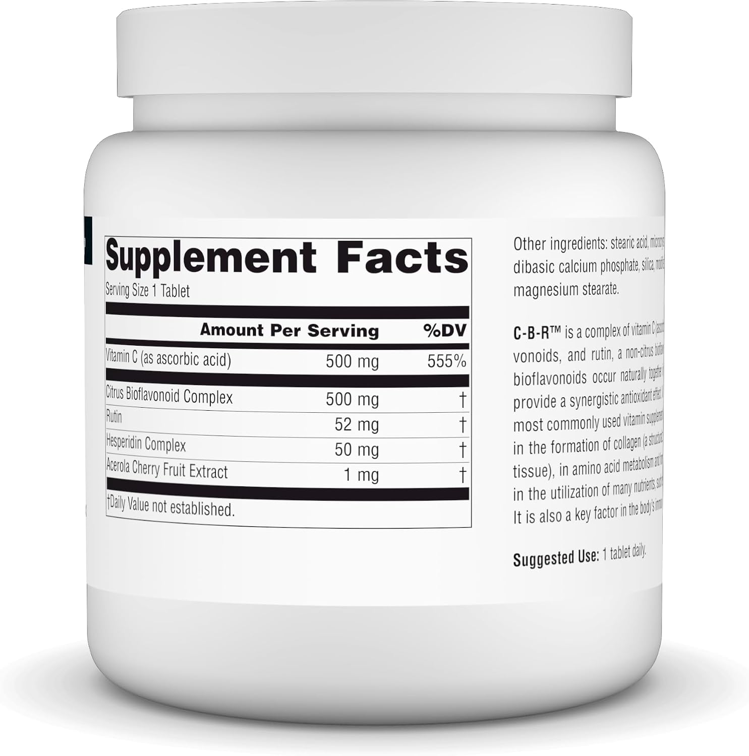 Source Naturals C-B-R – Vitamin C & Bioflavonoid Complex – 500 Tablets - görsel 2