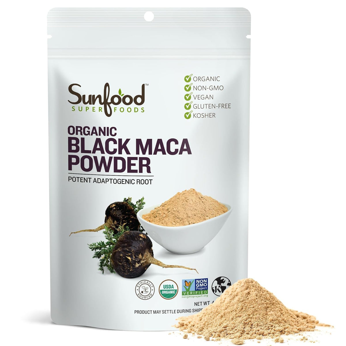 Sunfood Superfoods Organic Maca Powder, 227 g - görsel 5