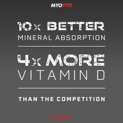 Myogenix Myovite Multivitamin for Athletes – Joint, Heart & Digestive Support – 44 Sachets