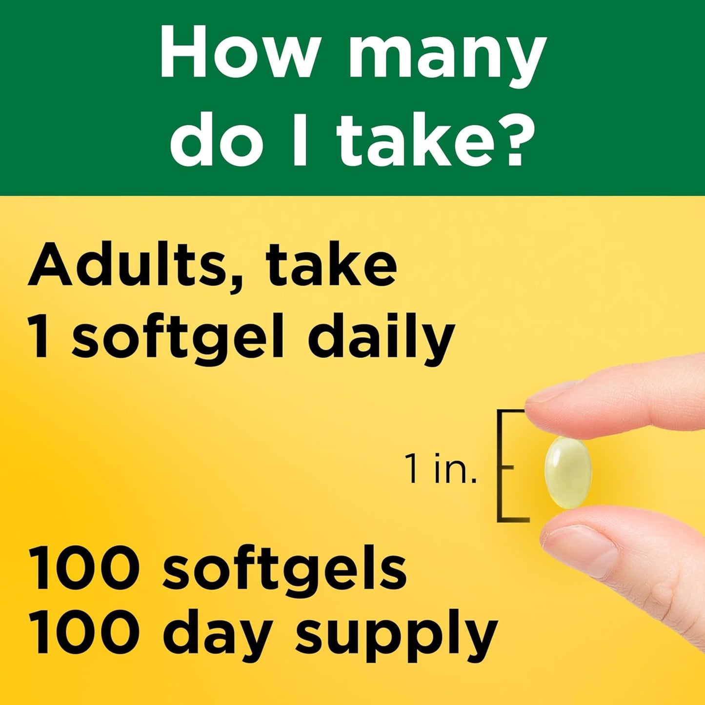 Nature Made Vitamin E 180 mg (400 IU) dl-Alpha Softgels, 100 Softgels - görsel 5