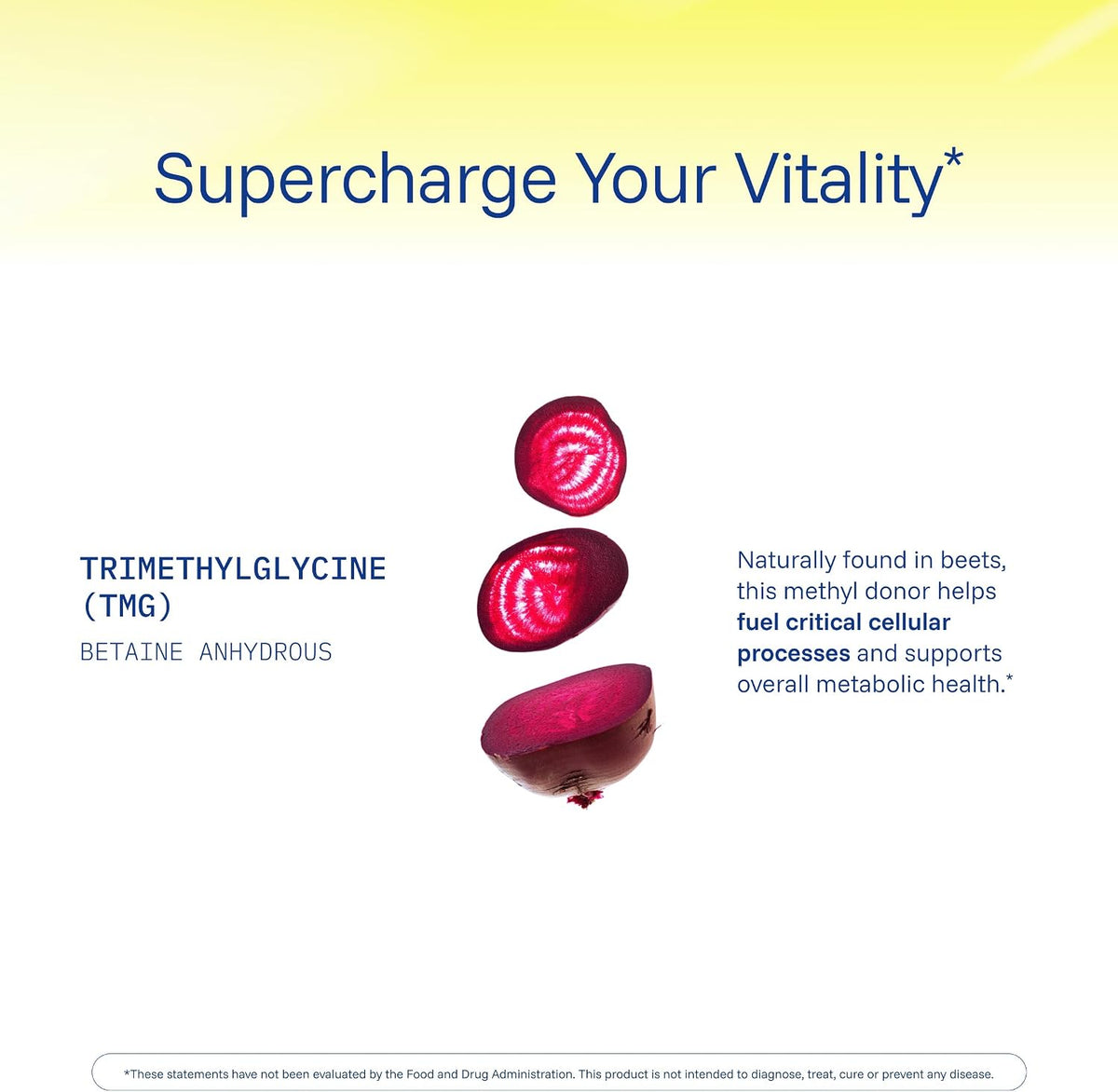 ProHealth Longevity TMG Supplements - Trimethylglycine 1000mg, 120 Tablets (3 Pack) - Methylation Support - görsel 5