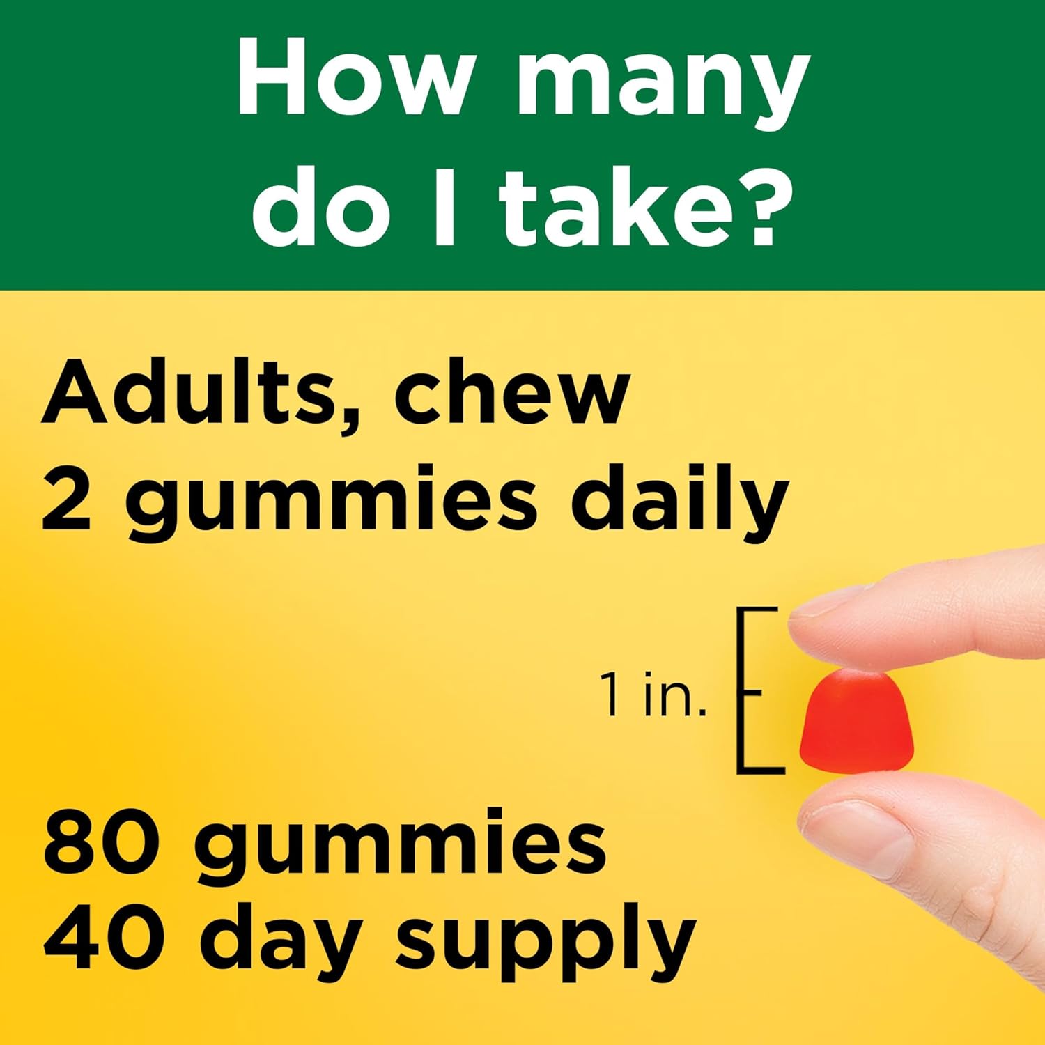 Nature Made Vitamin D3 5000 IU Gummies - Extra Strength - 80 Count - görsel 5