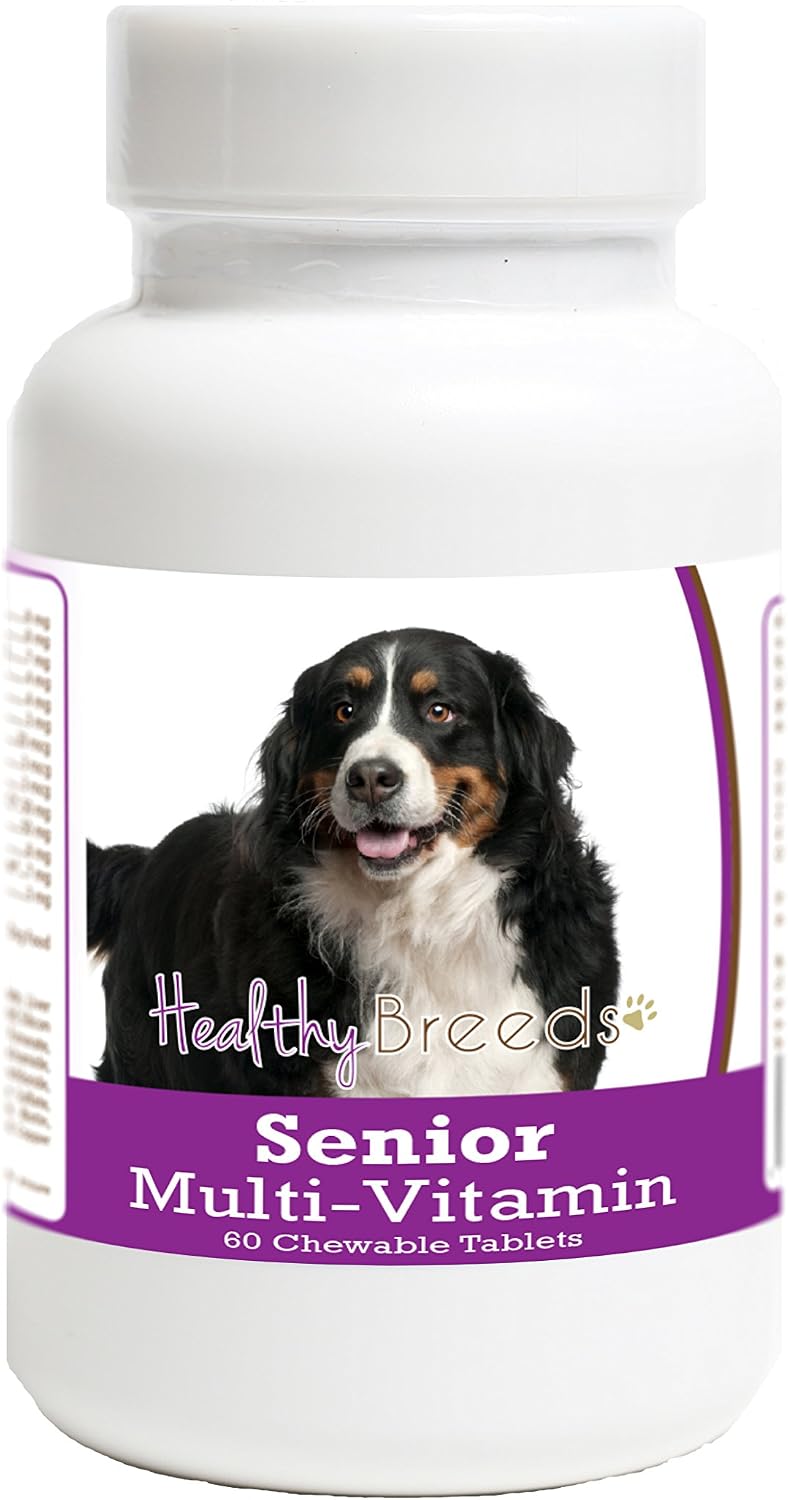 Healthy Breeds Bernese Mountain Dog Senior Dog Multivitamin Tablets, 60 Tablets - görsel 1