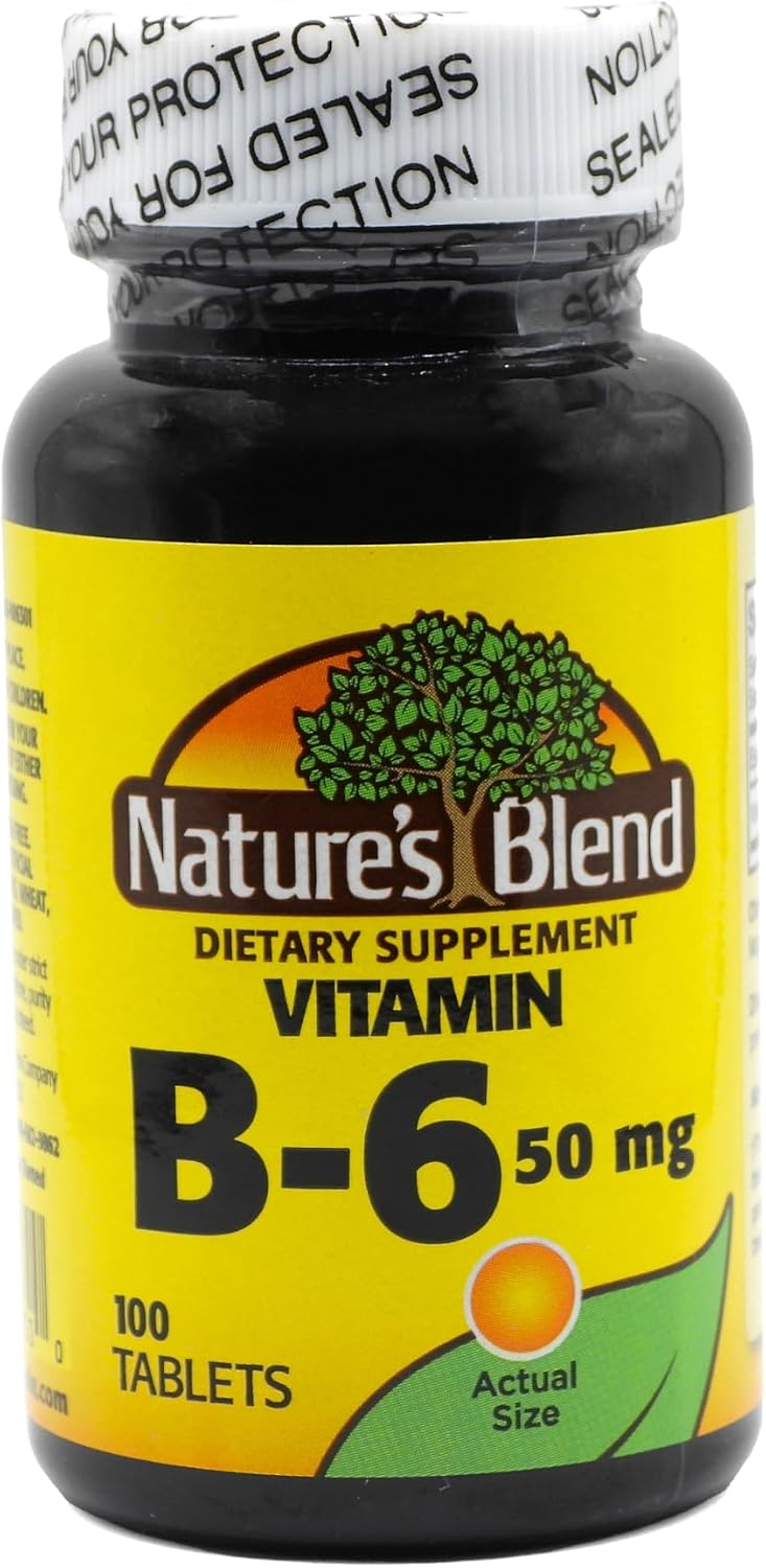 Nature's Blend Vitamin B6 50mg - görsel 1