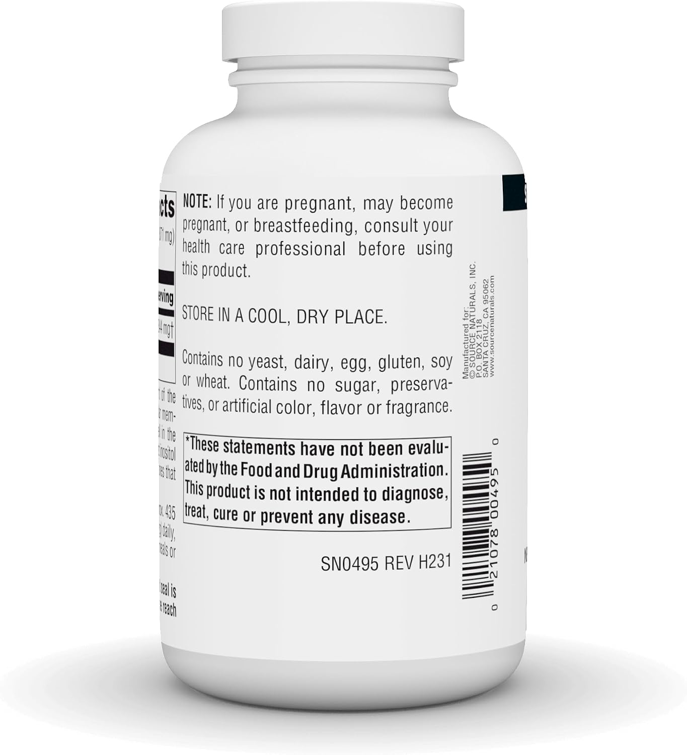 Source Naturals Pure Inositol Powder - 8 oz - görsel 3