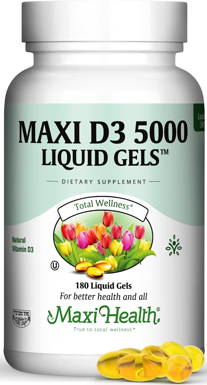 Vitamin D3 5000 IU (125 mcg) - High Potency, Kosher, Non-GMO - 90 Tablets - görsel 9