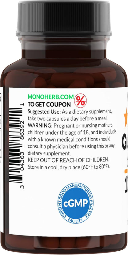 MONOHERB Guava Leaf 10:1 Extract 1000 mg - 90 Capsules