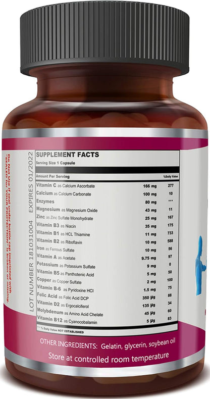 OPTIMMUNER Plus Immune System Booster – Natural Supplement