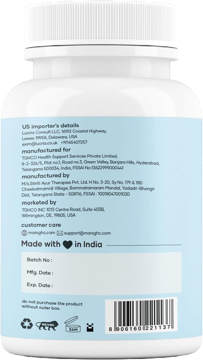 Mars Sea Moss Caps Surge Natural - 60 Capsules