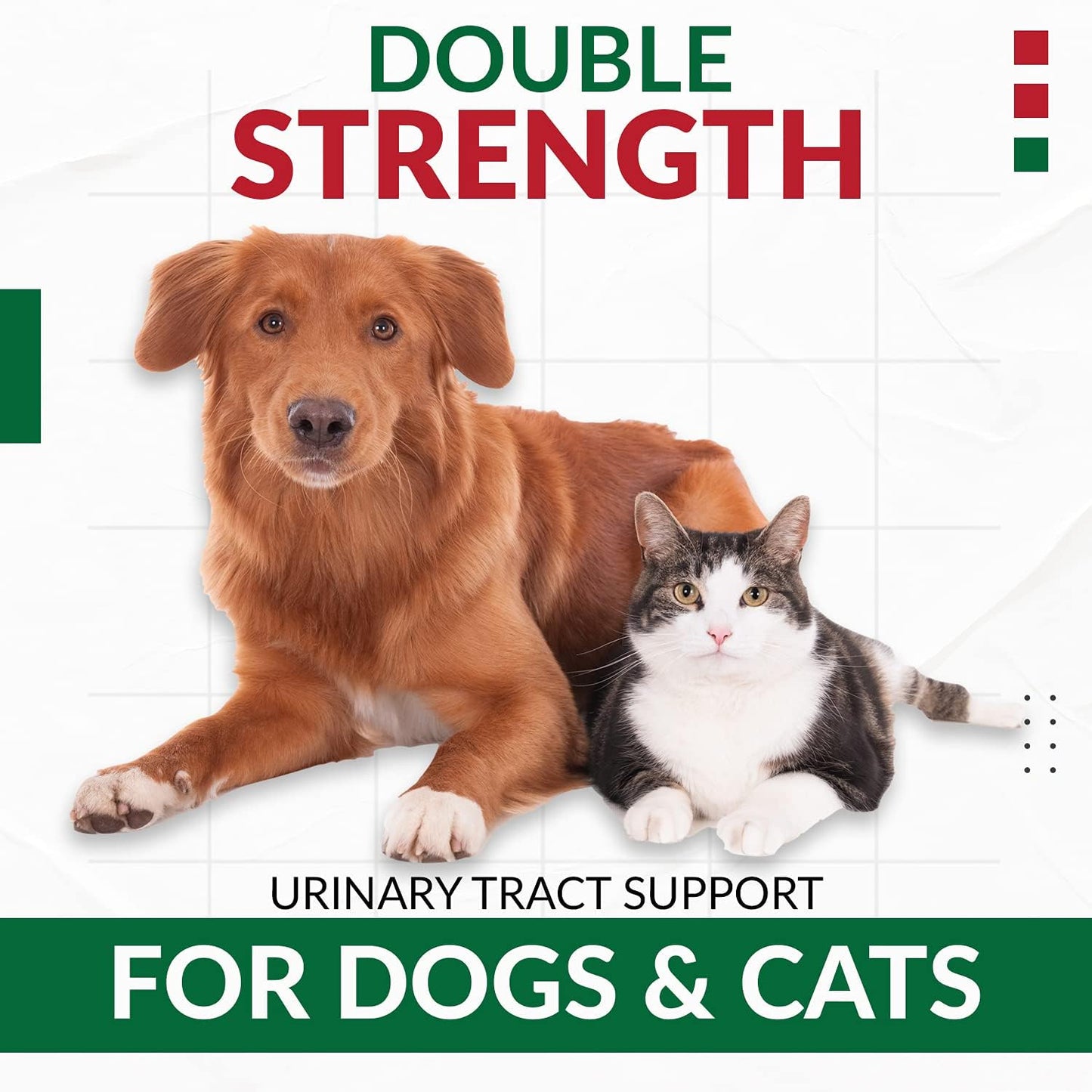 Cranberry D-Mannose for Dogs and Cats – Double Strength Chewable Tablets, 60 Count - görsel 6