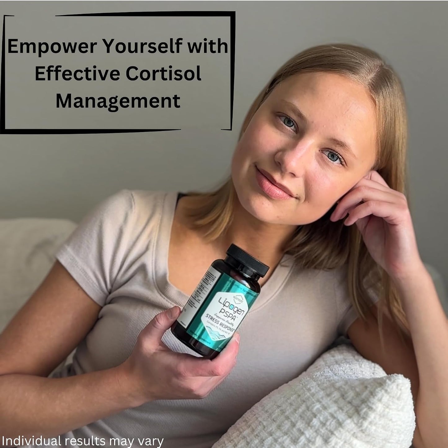 Lipogen PSPA - Stress Relief Supplement and Cortisol Manager - görsel 5