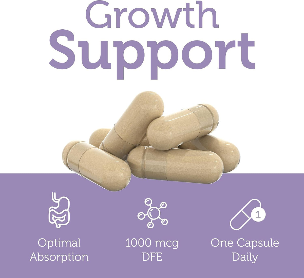Zahler Methylfolate - Supports Healthy Foetal Development and Genetic Health - Methylated Folic Acid from 1000 mcg DFE L-Methylfolate - Kosher Non-GMO Methyl Folate Supplement for Women (120 Capsules) - görsel 4