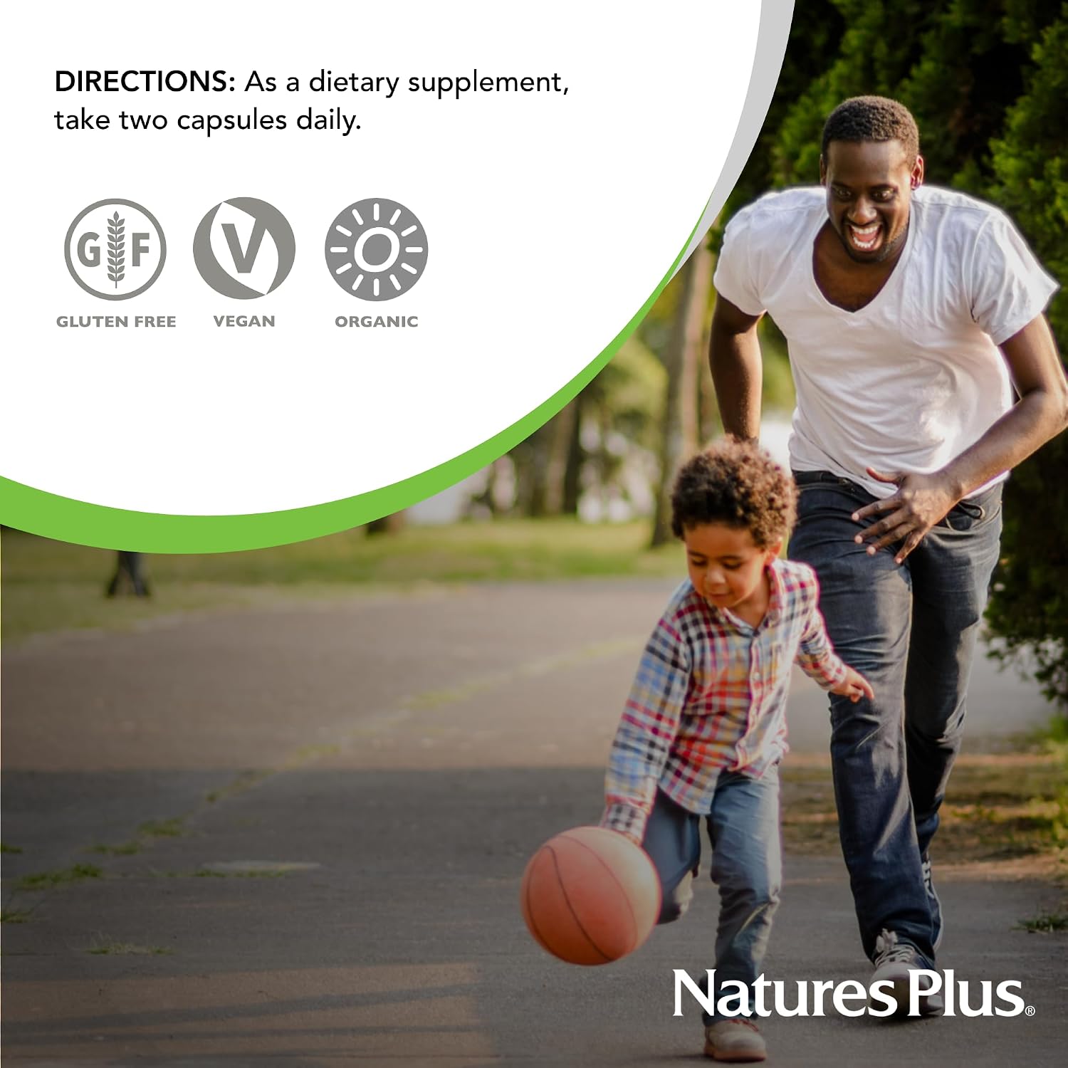 Nature's Plus Source of Life Garden Vitamin C 500 mg, 60 Capsules - görsel 6