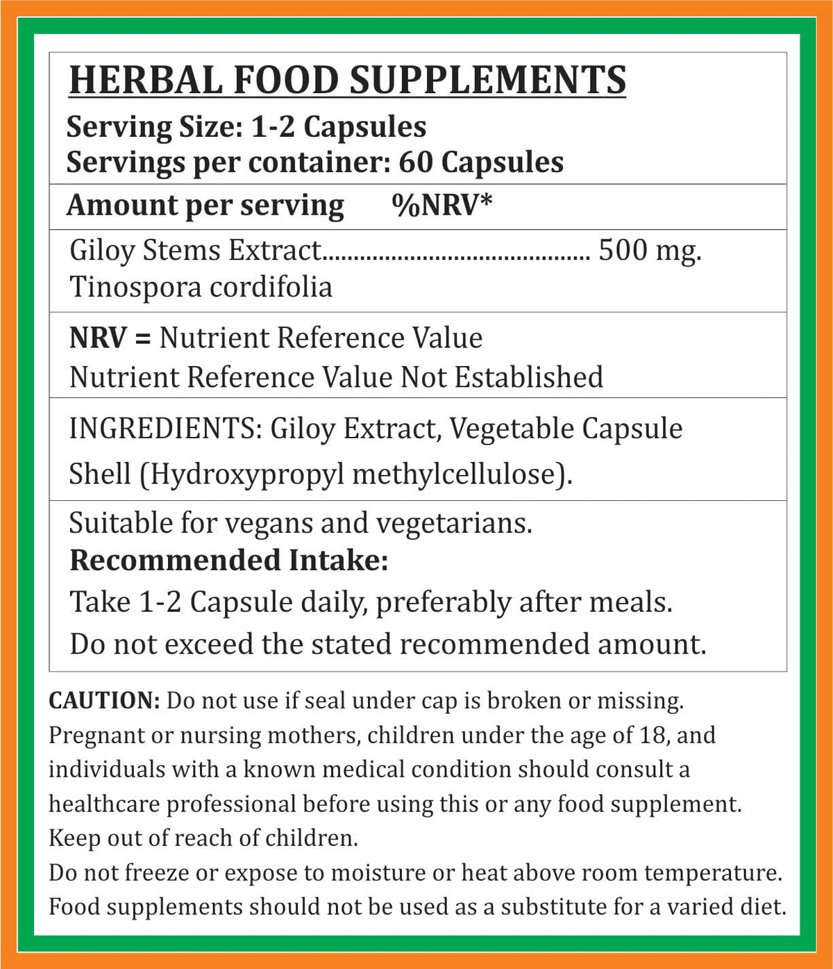 Satya Naturals Giloy Forte Capsules 500 mg - 120 Vegetable Capsules (2-Pack) - Guduchi (Tinospora Cordifolia) Extract - Ayurvedic Supplement - görsel 6