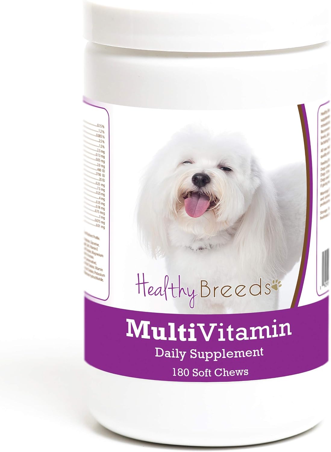 Healthy Breeds Coton de Tulear Multivitamin Soft Chew for Dogs 180 Count - görsel 1