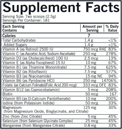 Super Nu-Thera Powder - Hypoallergenic - Unflavoured - 454 g