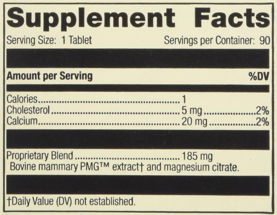 Standard Process - Mammary PMG - 90 Tablets - görsel 2