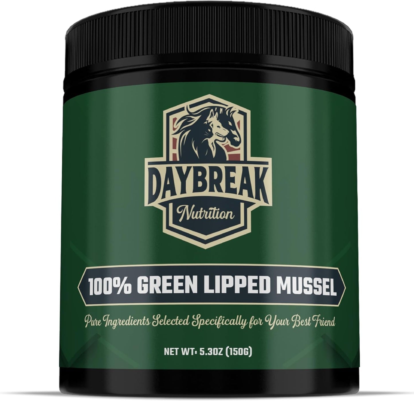 Pure Green Lipped Mussel Powder for Dogs and Cats - 100% New Zealand Green Lipped Mussels - Joint Support Supplement - 150 Grams - görsel 1
