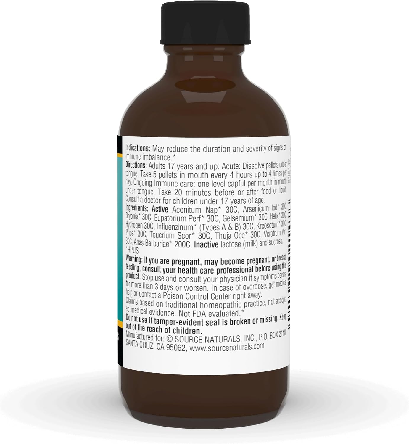 Source Naturals WellGuard - Seasonal Immune Support Food Supplement - 565 Sublingual Pellets - görsel 2