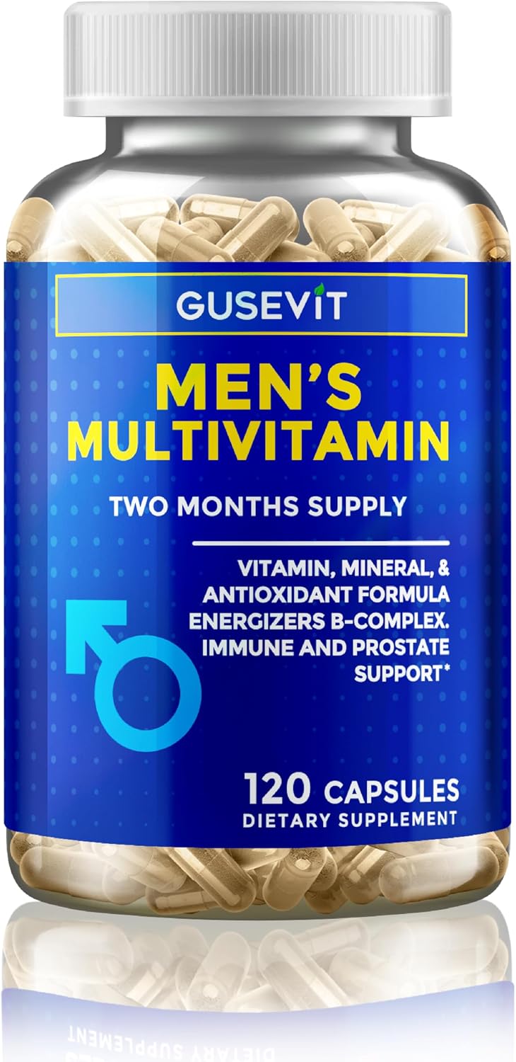 Gusevit 35-in-1 Men's Multivitamin with Vitamins & Antioxidants - 120 Tablets - görsel 1