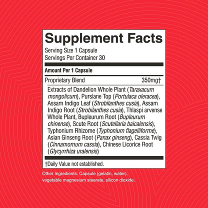 Nature's Sunshine VS-C TCM Concentrate – Traditional Immune & Respiratory Support, 10-Herb Chinese Formula, 30 Vegcaps