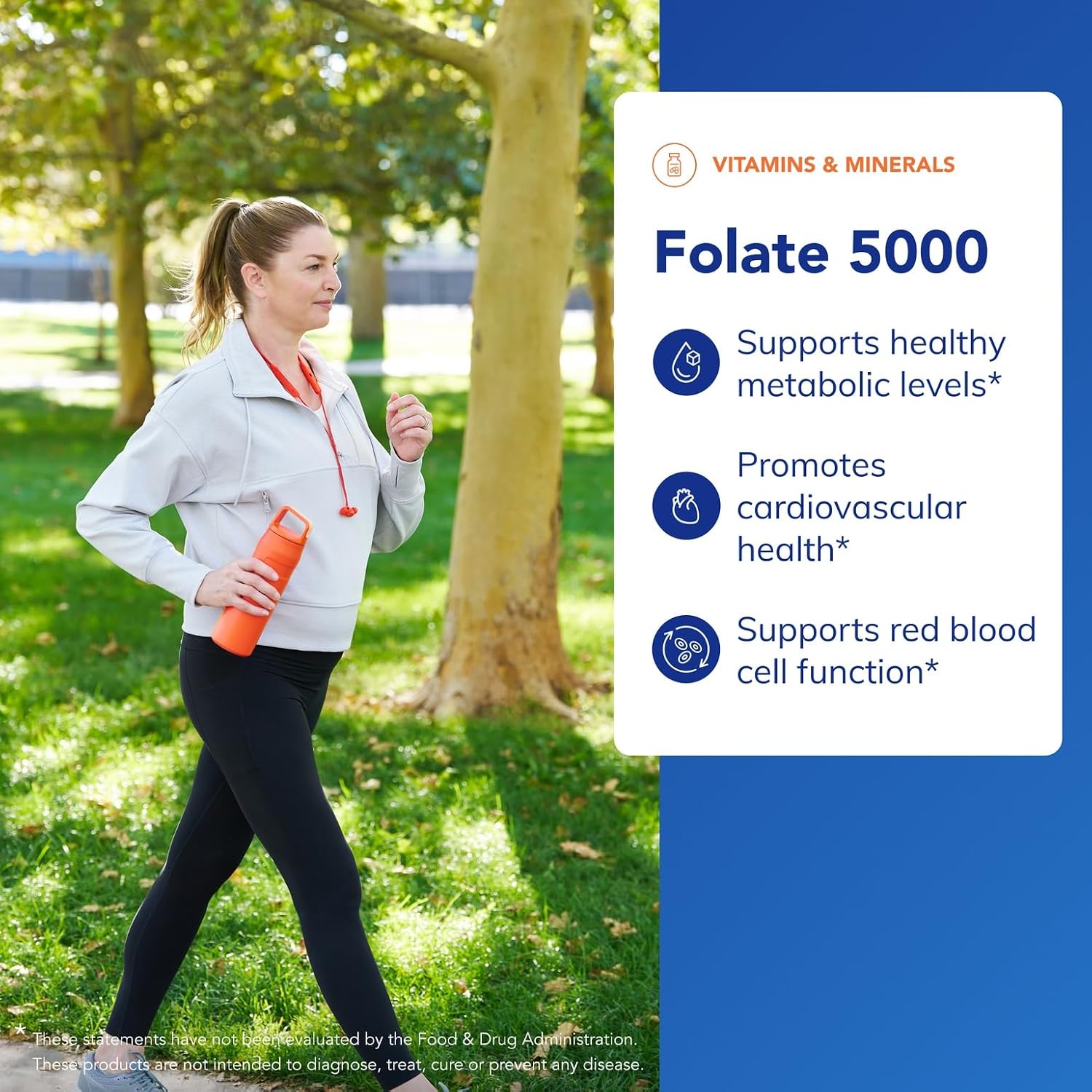 Pure Encapsulations – Folate 5,000 – Activated Vitamin B9 (as Metafolin® 5-MTHF) – 60 Capsules - görsel 3