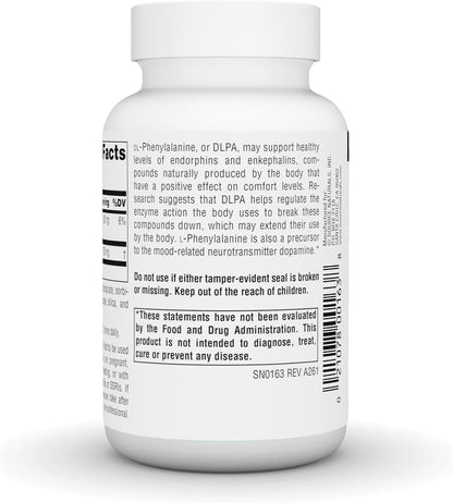 Source Naturals DLPA DL-Phenylalanine, 375mg - 120 Tablets