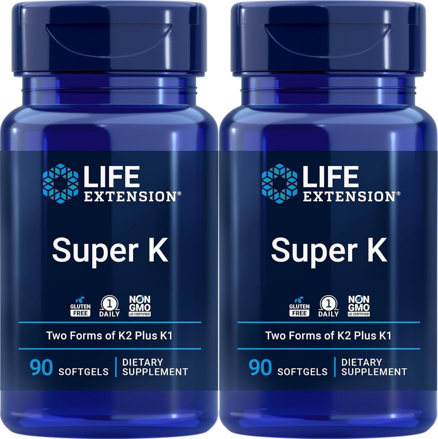 Life Extension Super K, 90 Softgels (Pack of 2) - görsel 1