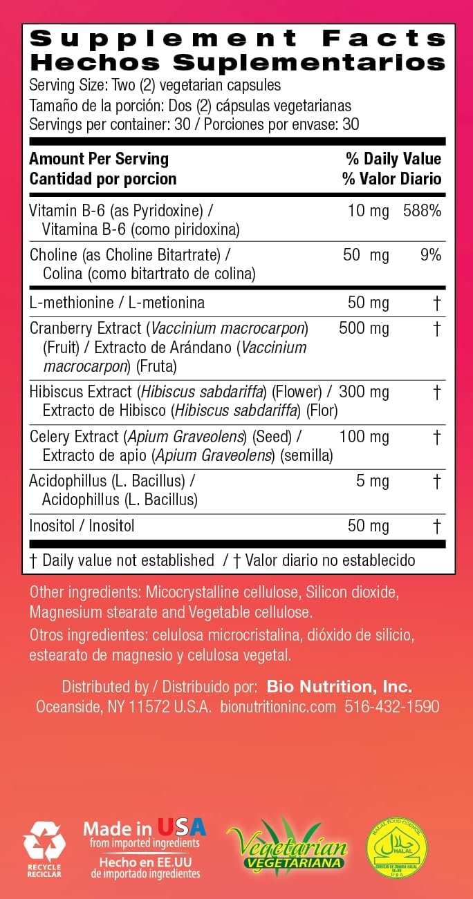 Bio Nutrition Kidney and Bladder Wellness - 60 Vegetarian Capsules - görsel 7