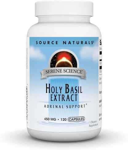 Source Naturals Holy Basil Extract – 450 mg, 120 Capsules