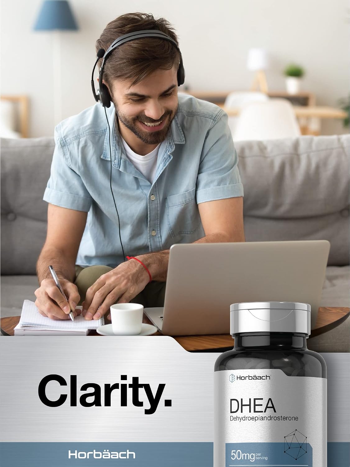 Horbäach DHEA 50mg Supplement – 150 Tablets - görsel 6