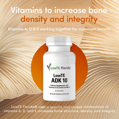 ADK 10-90 Capsules - Vitamin D3 K2 & A Combined Supplement