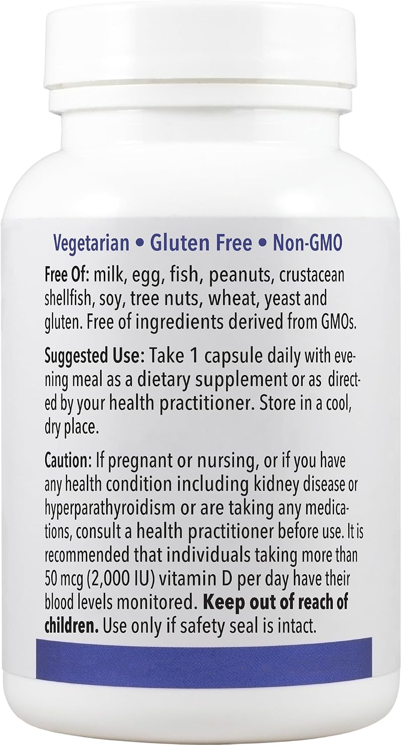 Patient One Vitamin D3 5,000 IU – 120 Capsules (2-Pack) - görsel 8