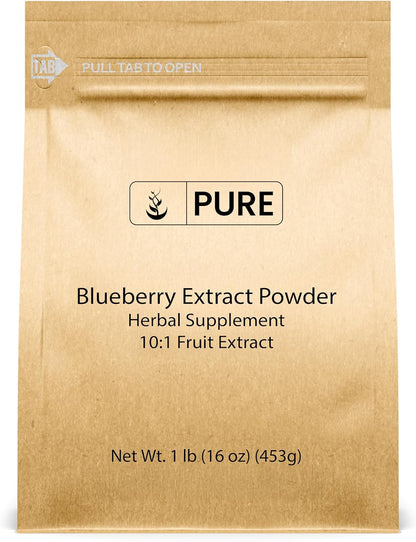 PURE ORIGINAL INGREDIENTS Blueberry Extract Powder (454 g)