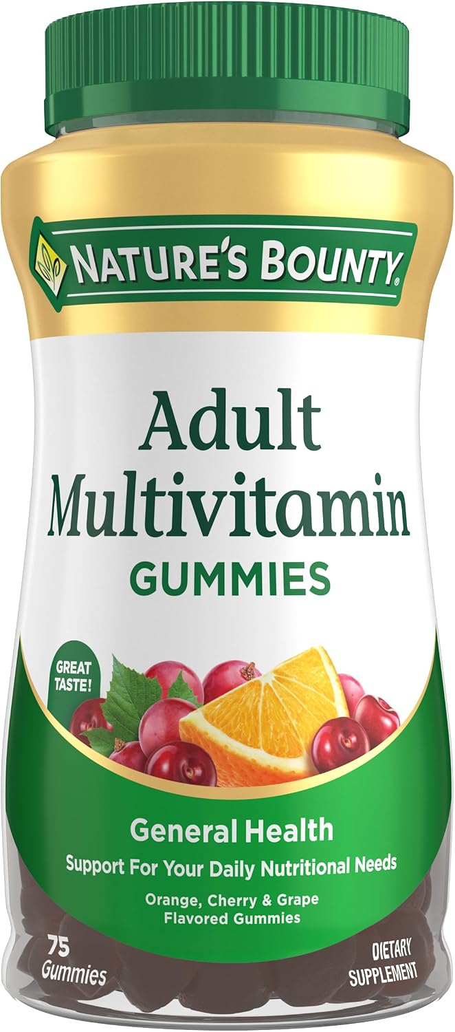Nature's Bounty Adult Multivitamin Gummies, 75 Count - görsel 1