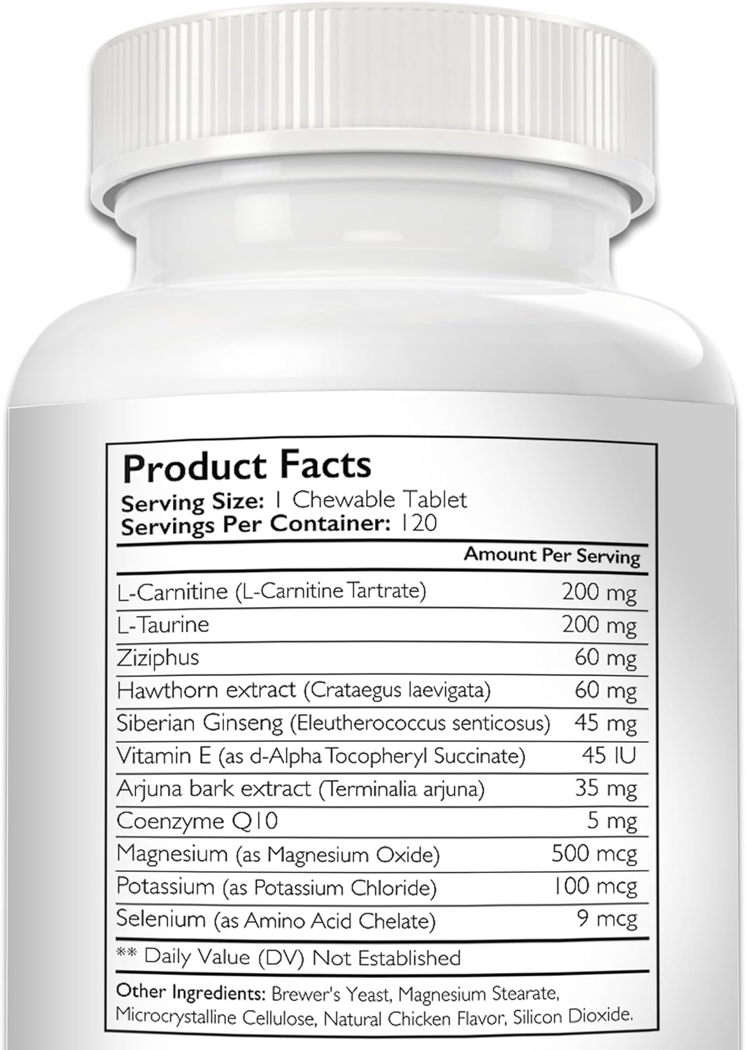 Nutrition Strength Heart Support for Dogs with Taurine & Carnitine, 120 Chewable Tablets - görsel 9
