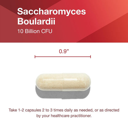 Protocol for Life Balance Saccharomyces Boulardii Probiotic - 10 Billion CFU - 60 Veg Capsules