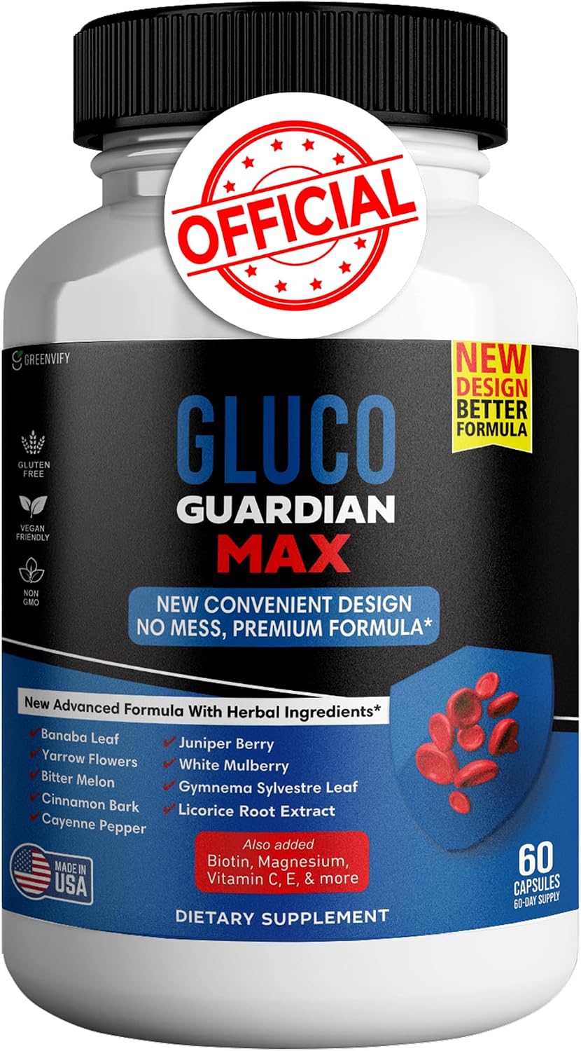 Gluco Guardian Max Advanced Wellness Support Capsules - görsel 1