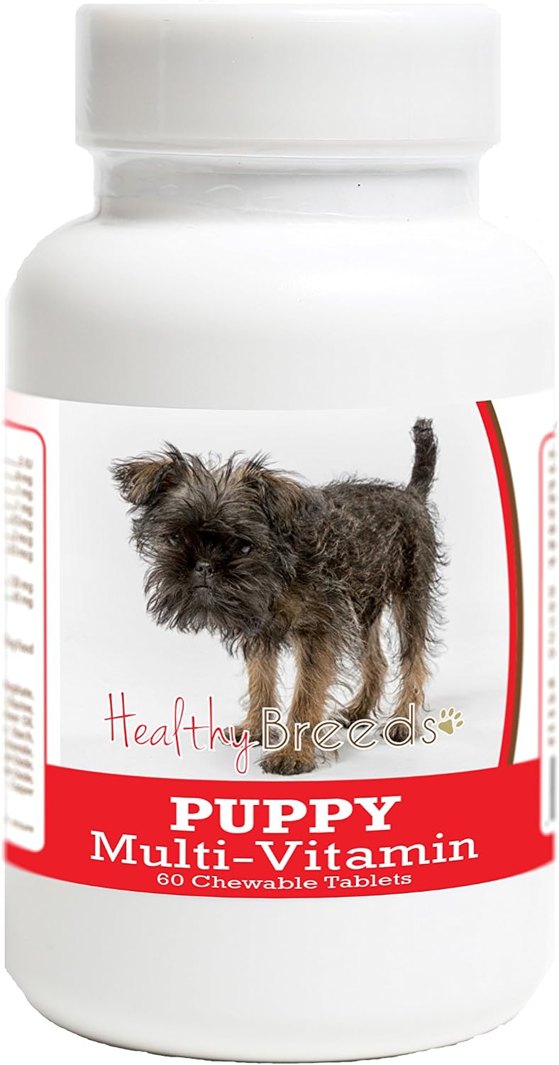 Healthy Breeds Affenpinscher Puppy Multivitamin Tablets 60 Count - görsel 1