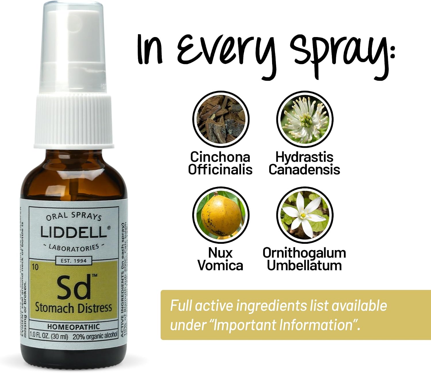 Liddell Stomach Distress, Homeopathic Remedy, 30 ml - görsel 4