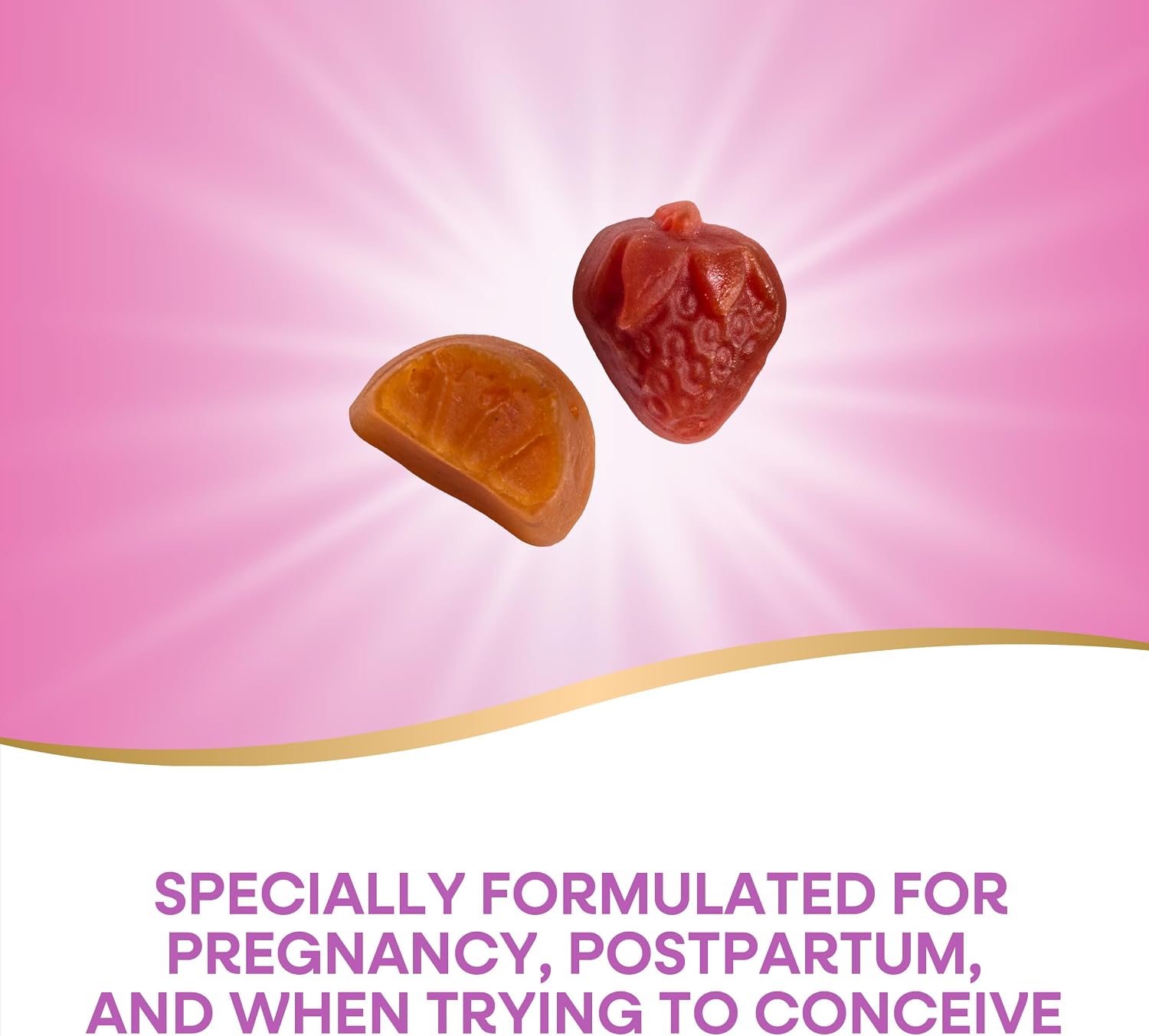 Nature's Way Alive! Gummy Prenatal Vitamins, 90 Gummies – Plant-Based DHA, Vegetarian, Gluten-free - görsel 3