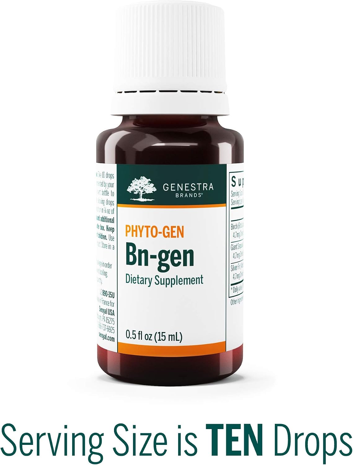 Genestra Brands Bn-gen – White Birch, Giant Sequoia and Silver Fir Herbal Supplement, 15 ml - görsel 3
