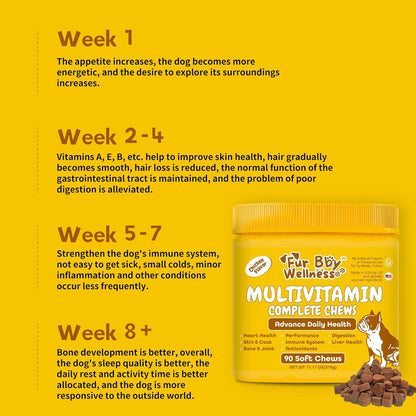 Daily Dog Multivitamin Chewable – Hip & – Glucosamine and Chondroitin – These are the building blocks of healthy – Image 7