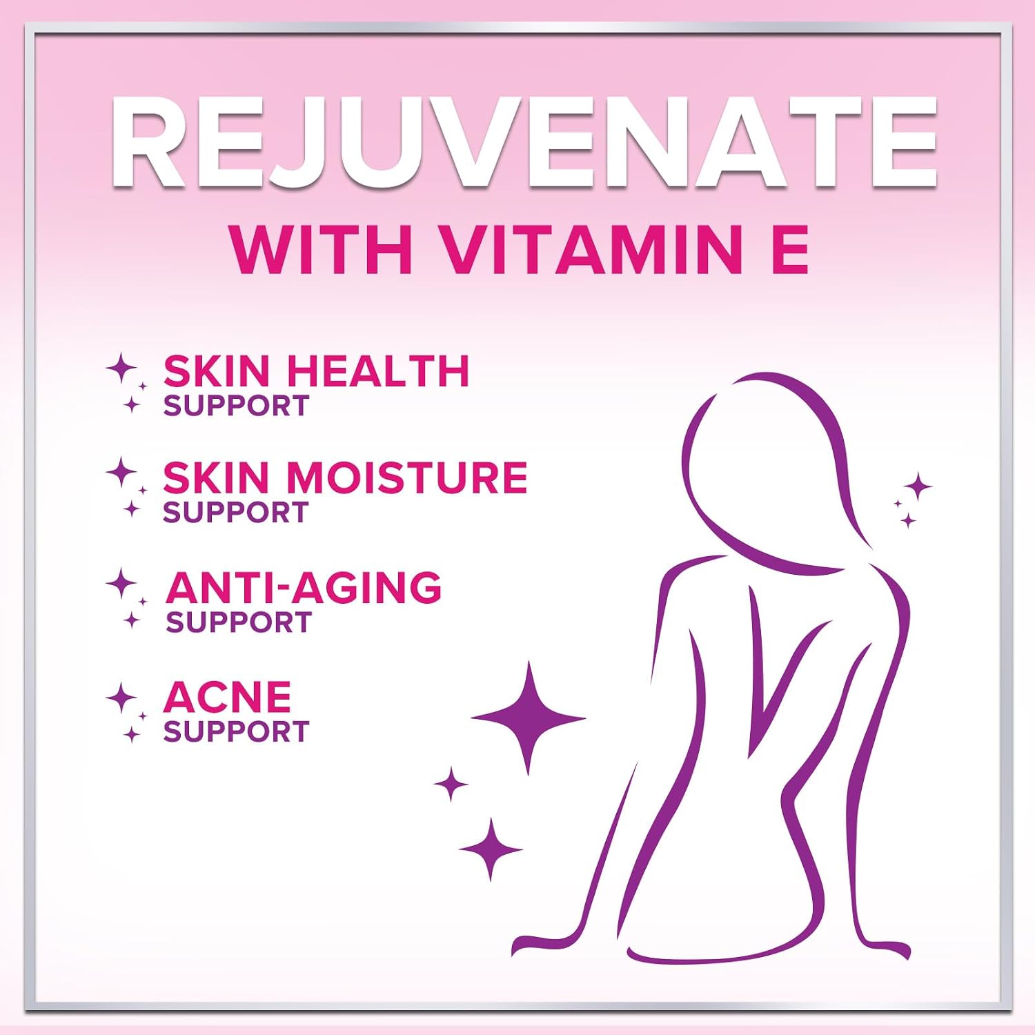 Hello Lovely! Vitamin E 180 mg Soft gel capsules - Immune Function & Antioxidant Support - 120 Soft gel capsules - görsel 7
