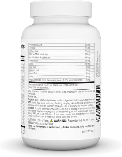 Source Naturals Mental Edge - Brain-Boosting Supplement - 60 Tablets