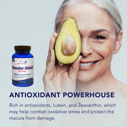 Doctor's Advantage Zinc-Free Eye Shield Vitamins, 120 Capsules, 30-Day Supply