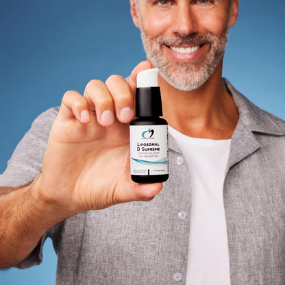 Designs for Health Liposomal D Supreme - Vitamin D3 + K (K1 & K2) Liquid - 2500 IU D3, 325 mcg K - Enhanced Absorption, Non-GM