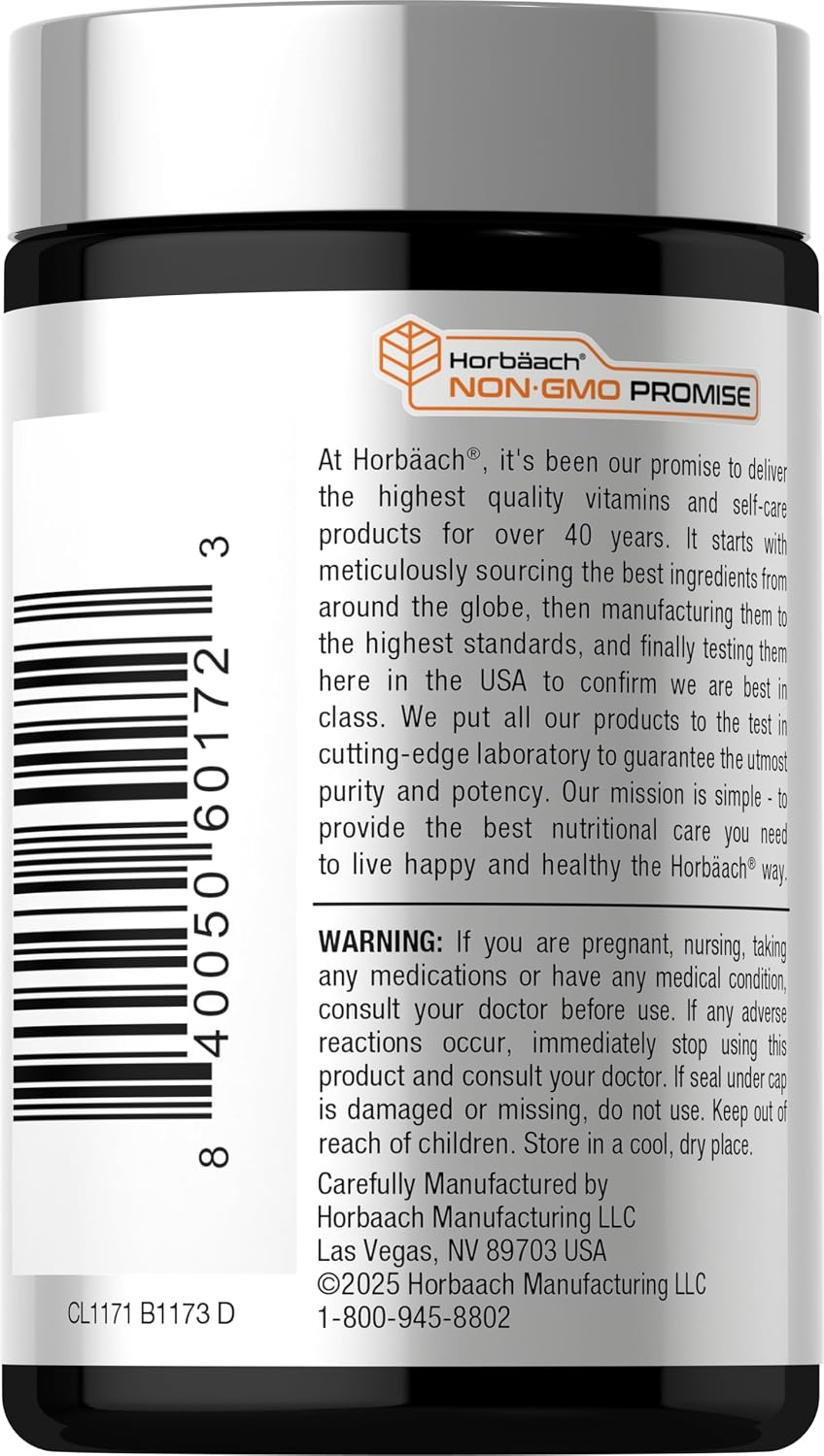 Horbäach Vitamin B12 5000 mcg Sublingual Tablets - Methylcobalamin - Natural Berry Flavour - 120 Count - görsel 3