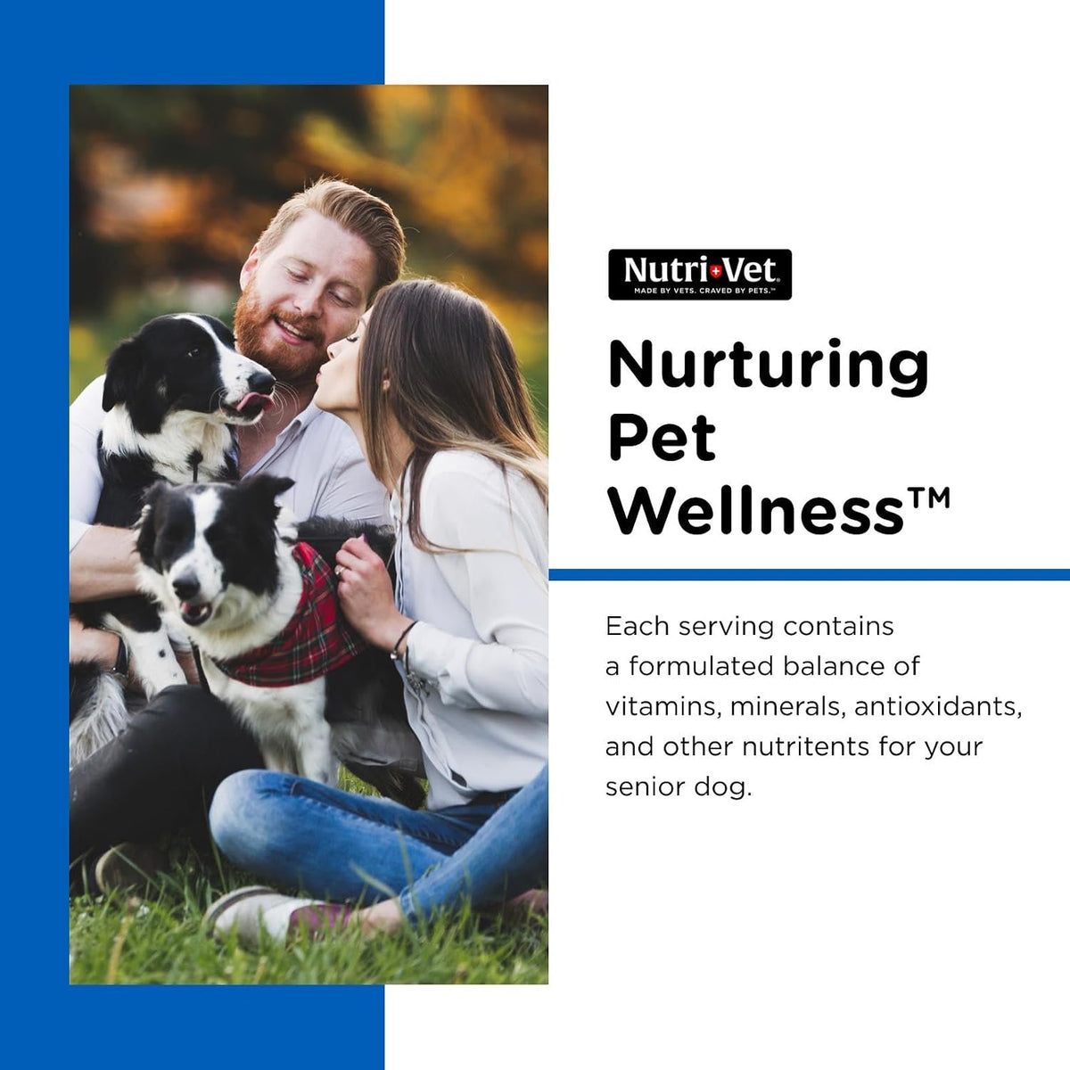 Nutri-Vet Senior-Vite Multivitamin for Senior Dogs, 120 Chewable Tablets - görsel 3